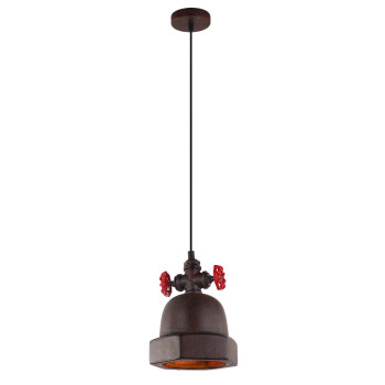 Lampa loft wisząca CAPPO MDM-2836/1 RUST - Italux